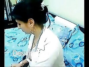 Desi Bhabhi Dwelling Unequalled Conversing Caring sexual relations 16 min